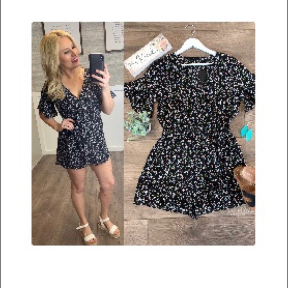 Floral romper - Picture 3 of 3